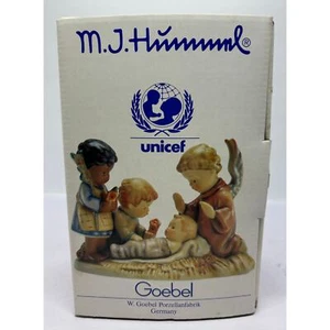 Hummel Goebel UNICEF We Come In Peace #044 Hum754 Figurine 3 1/2” Mint With Box - Picture 1 of 6