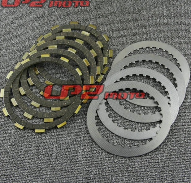 Juego de discos de embrague de fricción para Suzuki SW-1 (NJ45A) 1992 GN250 F/J/M/R/T 1987-1997 Foto 1 de 1