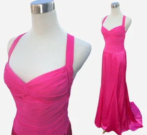 Niki Livas Festzug Ball formelles Abendkleid Gr. 6 langes Kleid Abendkleid NEU - Bild 1 von 12