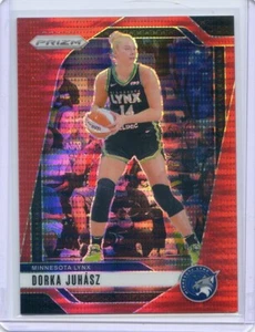 2024 Panini Prizm WNBA DORKA JUHASZ #123 RED PULSAR Prizm LYNX /299 - Picture 1 of 2