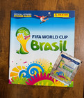 2014 Panini World Cup FIFA Brazil Brasil Collectors Sticker Album + 1 Pack NEW