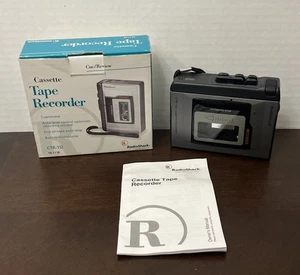 Reproductor de cinta de casete Radio Shack de colección grabadora CTR-112 con caja original - Imagen 1 de 19