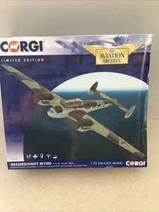 Corgi 1/72 Me-110D Rudolf Hess "Defection" Flight Scotland 1941 MIB - Picture 1 of 5