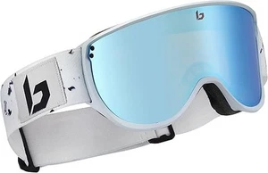 Bollé - Occhiali ECO BLANCA, Bianco Ghiaccio Opaco, Volt Blu Ghiaccio Cat 3, Small, - Foto 1 di 4