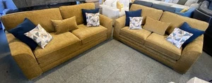 Oscar 3&2 Seater Sofas By Lebus Upholstery  - Picture 1 of 6