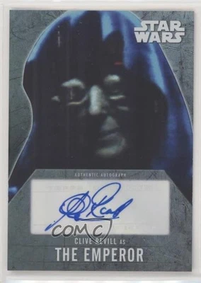 2016 Topps Star Wars Evolution Clive Revill Emperor Palpatine as The Auto 1j8 - Image 1 of 3