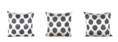 Ikat Pillow Cover Uzbek SET of 3 pcs 20.08"x20.08" Brand New Fast Shipment 08280 - Image 1 of 4