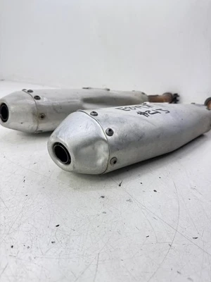 Honda CRF450R CRF 450R 2018 silenciadores dobles OEM #213 Foto 1 de 4