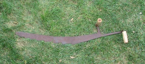 Antique Double Handle Hay Knife - Picture 1 of 5