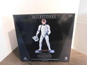 GENTLE GIANT MILESTONES STAR WARS A NEW HOPE LUKE AS STORMTROOPER 1/6 STATUE NEU - Bild 1 von 3