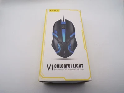 T-Wolf Stylish Optical Mouse V1 Colorfull Light - Image 1 of 3