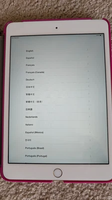 Apple iPad mini 3 A1600 16 GB, Wi-Fi + 4G, 7.9 in - Silver/White - Image 1 of 3