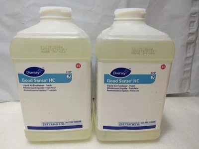 Ambientador líquido Diversey Good Sense HC 2 J-Fill aroma fresco 2,5 L/2,64 cuartos T99K Foto 1 de 4