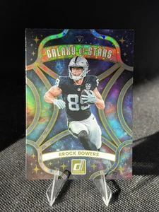 Brock Bowers 2025 Panini Donruss - Galaxy of Stars #11 Las Vegas Raiders SP - Picture 1 of 2