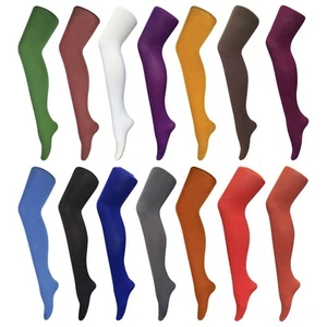 Sock Snob Collants d'hiver colorés opaques 80 deniers pour femmes - Imagen 1 de 81