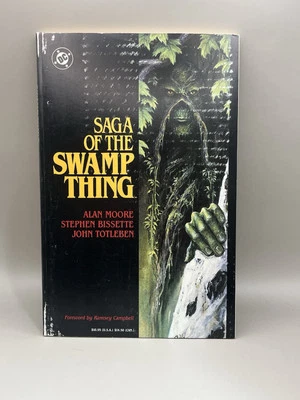 Saga Of The Swamp Thing Graphic Novel 1st Printing 1987 TPB Alan Moore DC Comics - Image 1 of 2