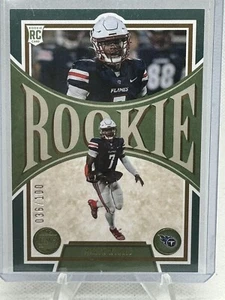 2022 Legacy Malik Willis RC green /100 - Picture 1 of 2
