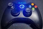 Microsoft Xbox 360 Wireless Controller Black Custom Led Colour Available