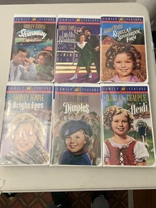 Shirley Temple 17 VHS Lot, Family Feature Collection, coloriert & original. �� - Bild 1 von 6