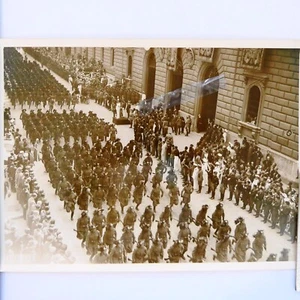 Photo In B/N The Duce Attends The Parade Of The Crimson Flames Year 21 June 31 - Picture 1 of 2