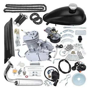 Kit de motor de motor de gasolina y gasolina de 80cc de 2 tiempos para bicicletas de empuje motorizadas - Imagen 1 de 11