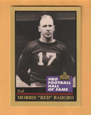 Morris Red Badgro New York Giants 1991 ENOR HOF #5 USC Trojans 9Q - Image 1 of 2