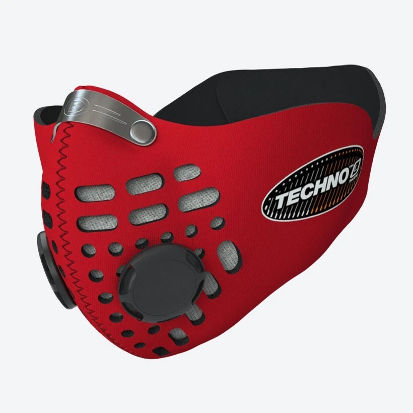 Masque anti-pollution Respro Techno rouge grand - Photo 1/1