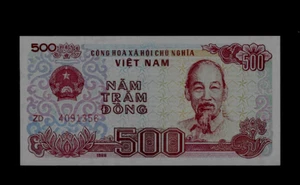VIET NAM ( 1 ) BANK NOTE 500 DONG 1988(1989) P 101 UNCIRCULATED - Picture 1 of 2