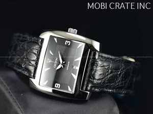 NOS Croton Hampton Spirit Swiss ETA 2824 Automatic Sapphire Alligator Watch - Picture 1 of 10