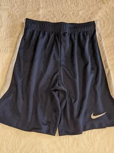 Nike Dri Fit kids sz. M navy & white classic sport shorts. Comfortable, great sh - Picture 1 of 9