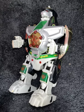 Bandai Mighty Morphin Power Rangers Deluxe Dragonzord Mmpr Parts Original 93 Cover
