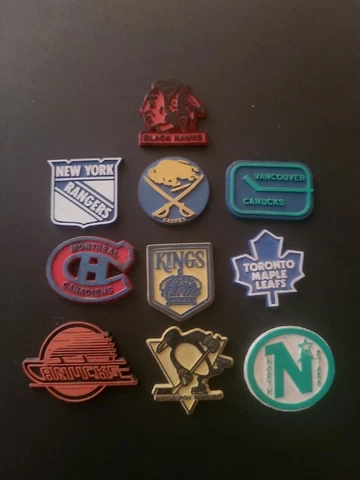1970/80S NHL HOCKEY MAGNETS (10) MONTREAL CANADIENS TORONTO MAPLE LEAFS AHL WHA Cover