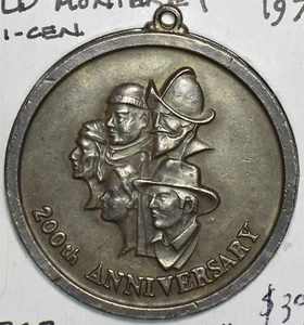 1970 Token/Medal Old Monterey 200th Anniversary Bicentennial 491356 combine shi - Picture 1 of 2