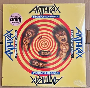 Anthrax, State Of Euphoria; 10 Track LP, Original (91004-1), Sealed w/Saw Cut - Bild 1 von 3