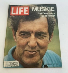Life Magazine Nov 5th 1971 Ed Muskie Democrat Frontrunner Russian Cosmonauts - Picture 1 of 3