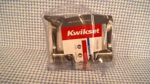 Lot of 4 sets Kwikset 405BL 15 CP K6 V1 Balboa Keyed Entry Lever, Satin Nickel, - Picture 1 of 3