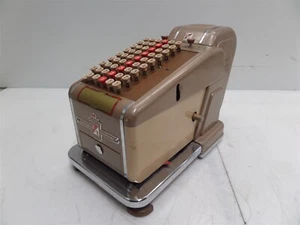 F & E Hedman Company Scheckschutz mit Schlüssel und Hülle - ISTZUSTAND - Bild 1 von 12