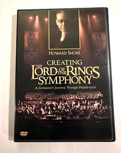 Creating The Lord Of The Rings Symphony (DVD, 52 Minutes) Howard Shore LIKE NEW - Picture 1 of 3