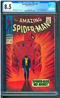 AMAZING SPIDER-MAN #50   CGC 8.5 VF+ CLASSIC COVER!  NICE OFF WHITE/WHITE PAGES!