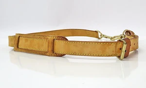 Authentic LOUIS VUITTON Leather Keepall Shoulder Strap #59441B - Picture 1 of 7