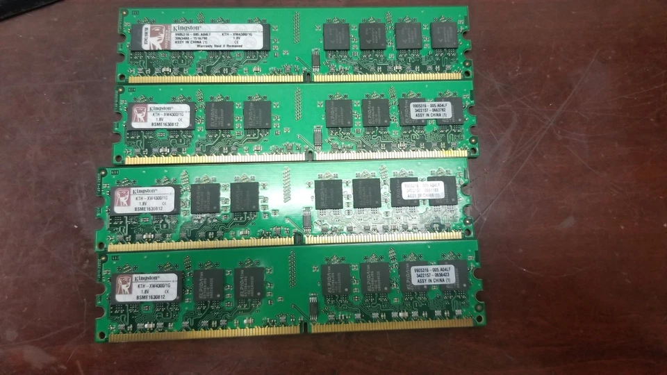 Kingston KTH-XW4300/1G 1GB PC2-5300 DDR2 667MHz Desktop RAM Memory - Image 1 of 1