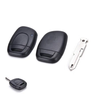 Remote Key Blank Shell 1 Button Fob Case fits RENAULT Twingo Clio Kangoo Mast $i - Foto 1 di 12
