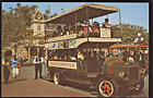 Walt Disneyland Doubledecker Ominbus Postcard