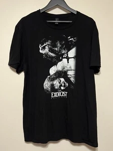 The Exorcist Believer Promo T Shirt RARE Size XL Black Horror Film Movie - Picture 1 of 4