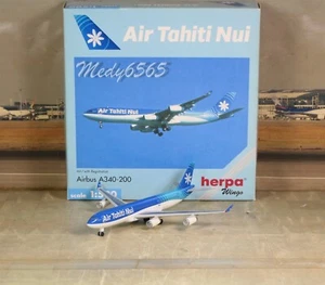 Herpa Wings Air Tahiti Nui "Bora Bora" A340-200 VERY RARE 1/500 - Picture 1 of 5