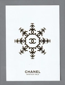 Carte  publicitaire format carte postale - Noel de Chanel recto verso - Picture 1 of 2