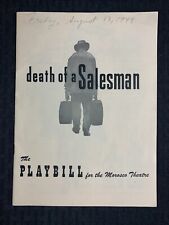 1949 THE PLAYBILL Magazine VG/FN 5.0 Death of a Salesman / Morosco Theatre