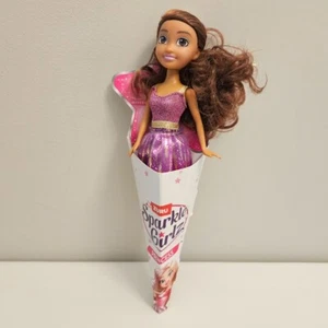 ZURU Sparkle Girlz Princess Doll Girl Brunette Brown Hair Pink Dress 2023 NEW - Picture 1 of 4