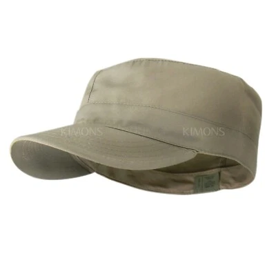 BDU Fitted Army Cadet Military Cap Hat Patrol Castro Combat Hunting Fitted - Image 1 of 4