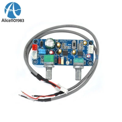 Placa amplificador subwoofer bajo filtro paso baja potencia único preamplificador DC 9-32V Foto 1 de 4